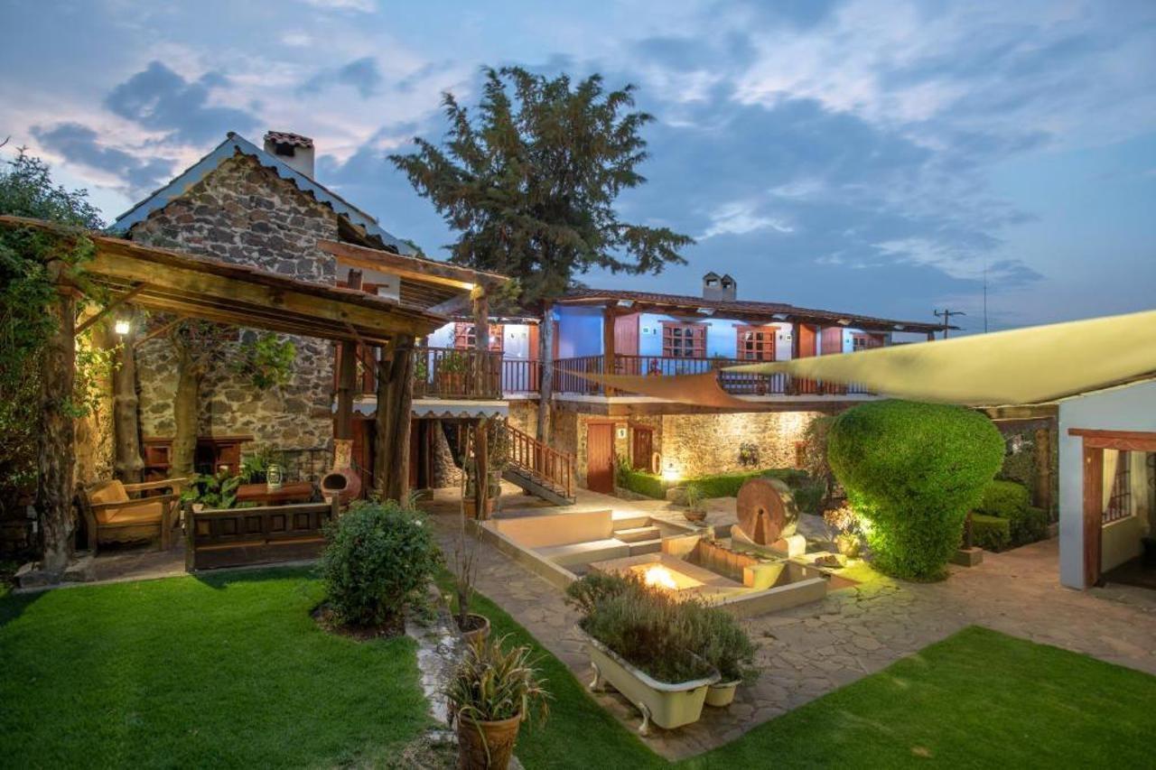 La Casa Azul Huasca & Restaurante La Terraza Hotel Huasca de Ocampo Exterior photo