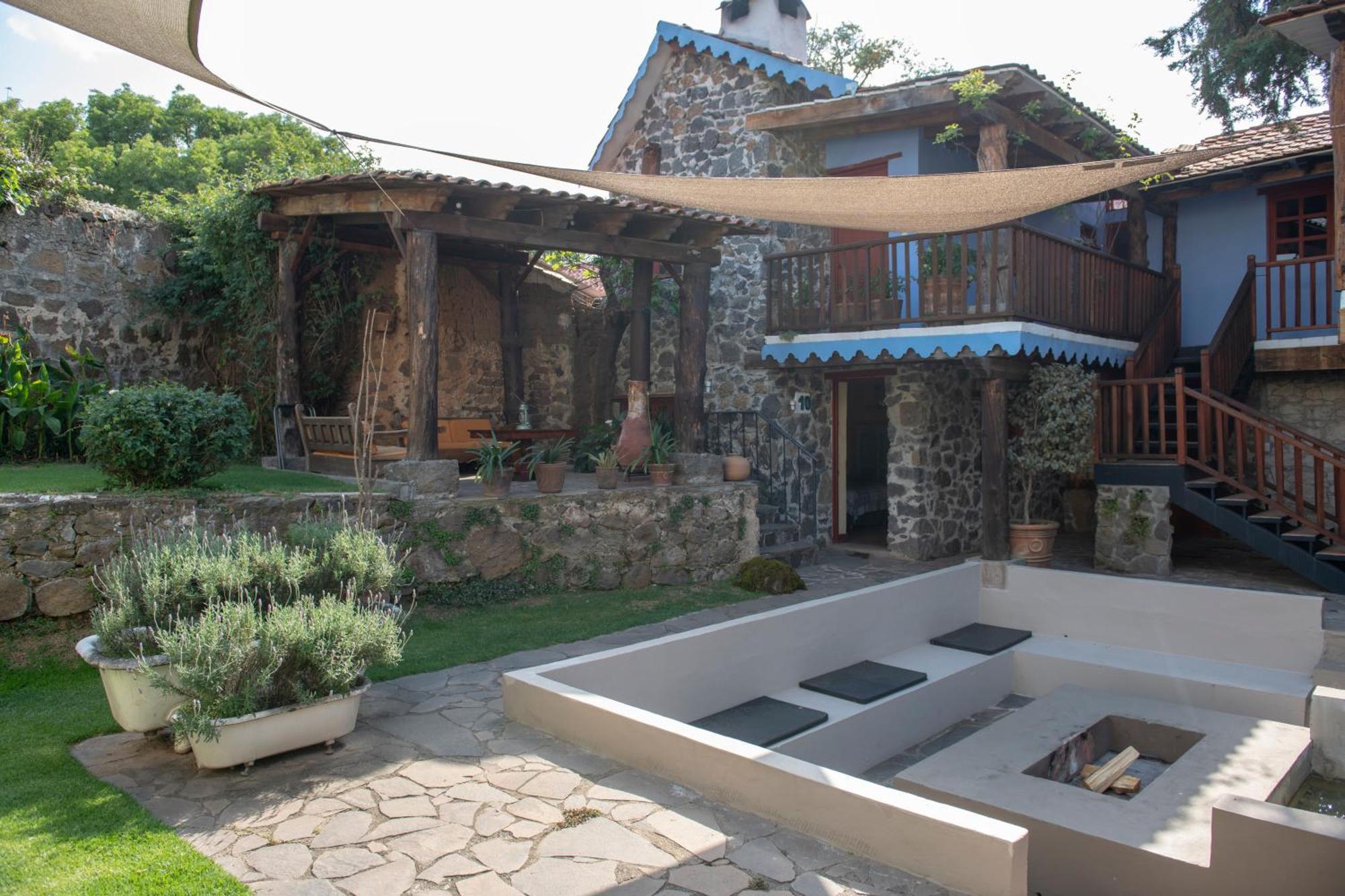 La Casa Azul Huasca & Restaurante La Terraza Hotel Huasca de Ocampo Exterior photo