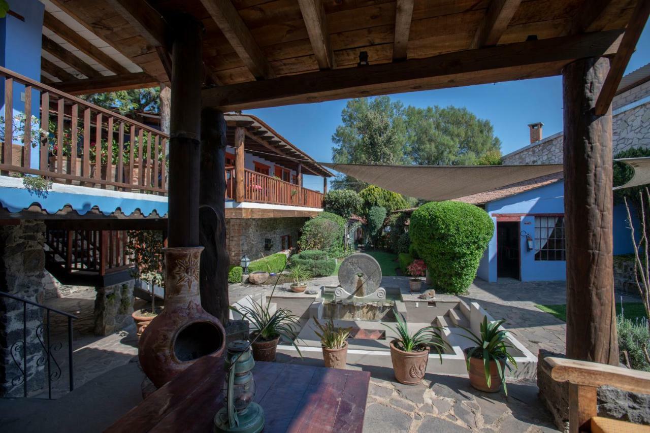 La Casa Azul Huasca & Restaurante La Terraza Hotel Huasca de Ocampo Exterior photo
