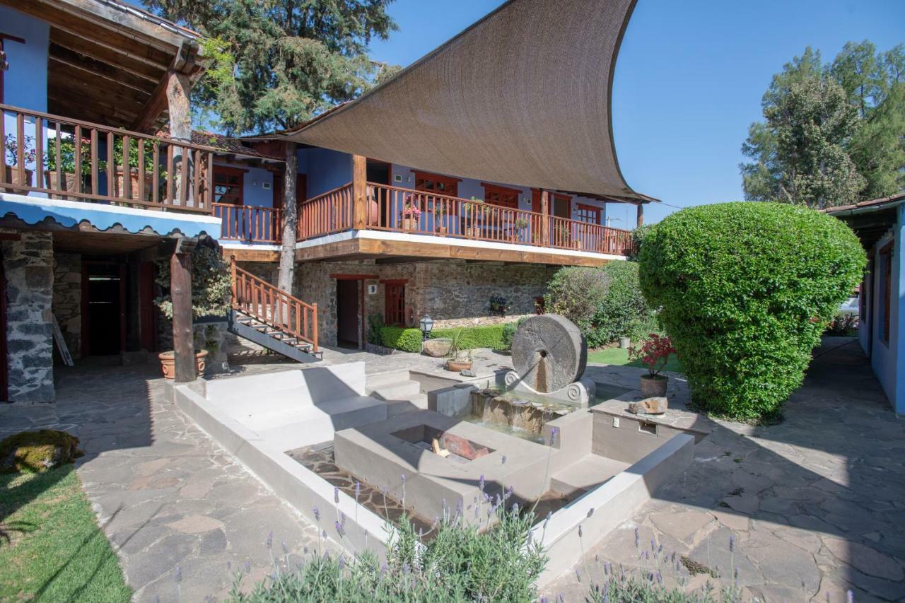La Casa Azul Huasca & Restaurante La Terraza Hotel Huasca de Ocampo Exterior photo